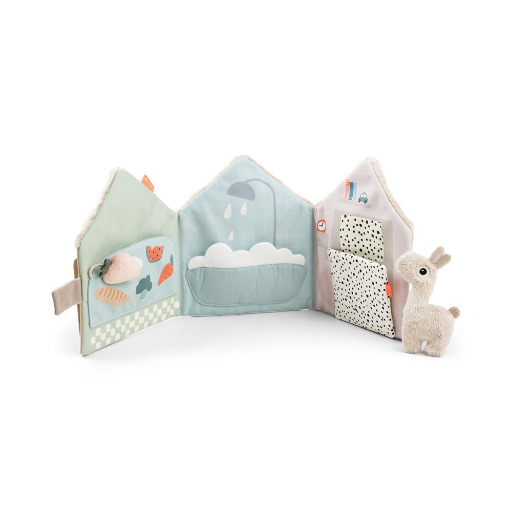 Jucarie senzoriala carticica de plus  casa lui Lalee Done by Deer Lalee Sand [5]