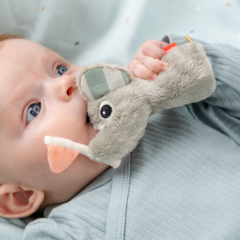 Jucarie senzoriala zornaitoare Done by Deer cu oglinda Celebration [5]