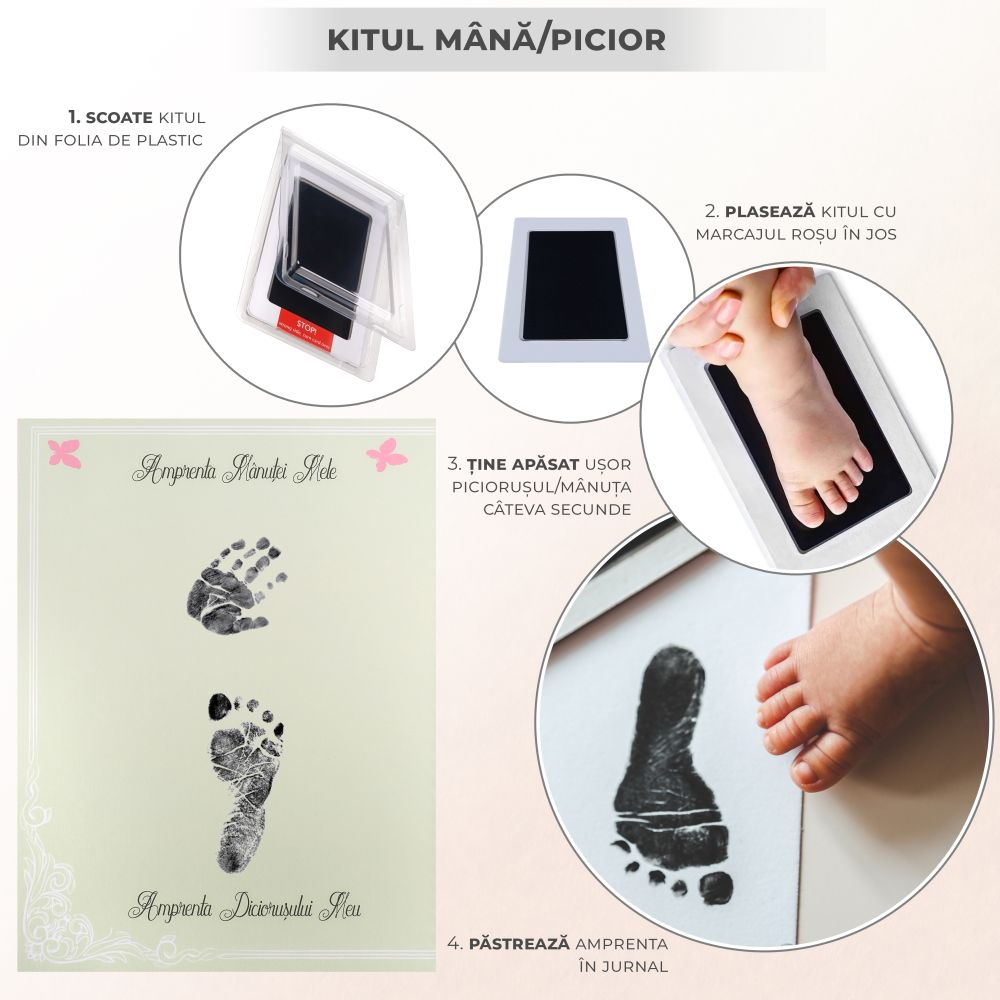 Jurnalul Bebelusului Liplut pentru Fetite - Cadou Personalizat [7]