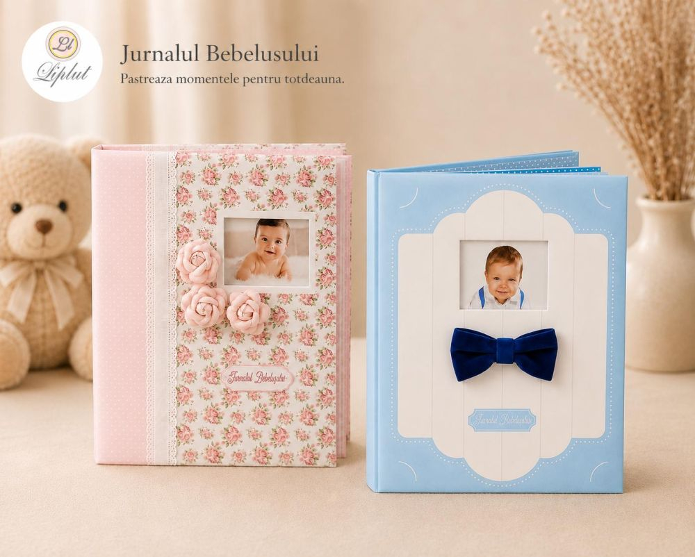 Jurnalul Bebelusului Liplut pentru Fetite - Cadou Personalizat [11]