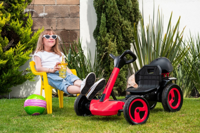 Kart electric Rollplay XL Rosu, 12V [16]