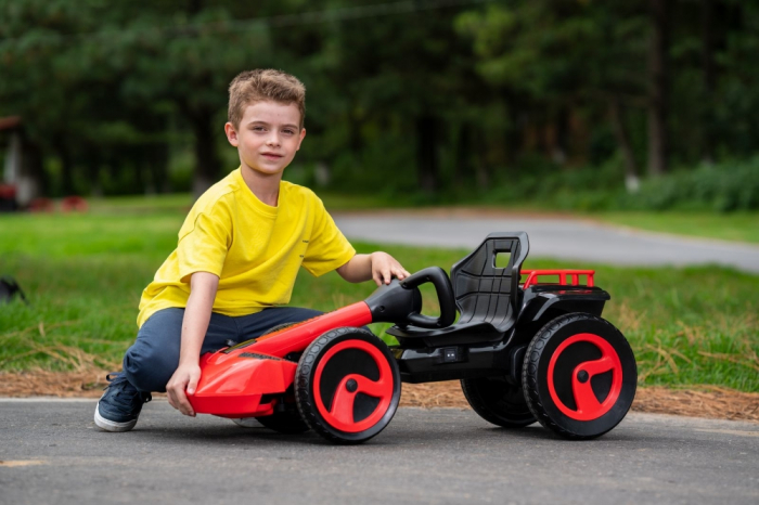 Kart electric Rollplay XL Rosu, 12V [15]