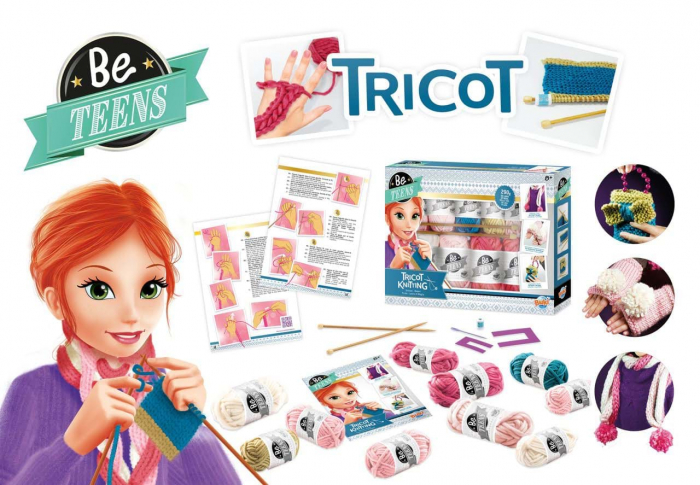 Kit creativ Buki France pentru tricotat [2]