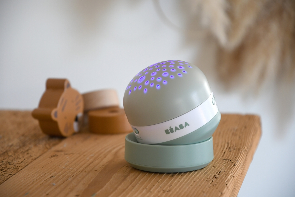 Lampa de veghe cu proiector Beaba Pixie Sage Green [14]