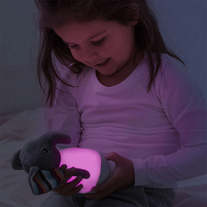 Lampa de Veghe Multicolora Zazu Kids Hoppa Mitica Elefantul Elli [2]