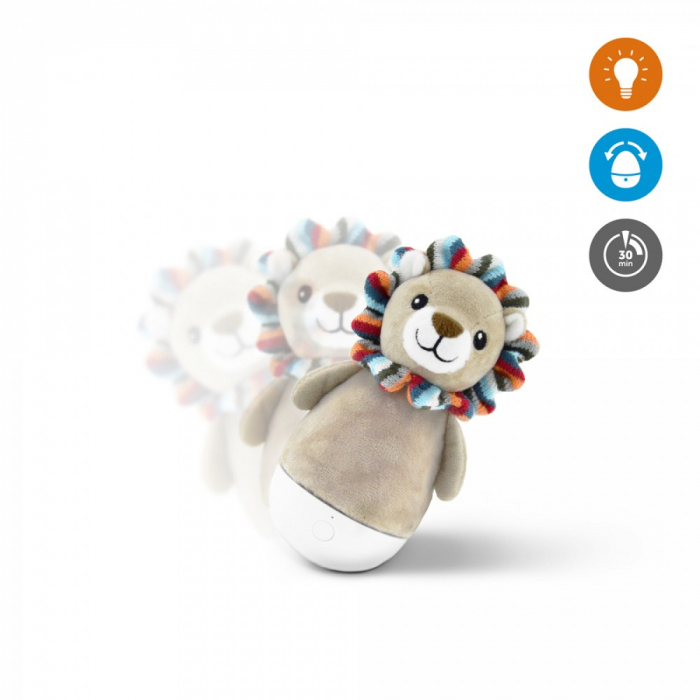 Lampa de Veghe Multicolora Zazu Kids Hoppa Mitica Leul Lex [2]