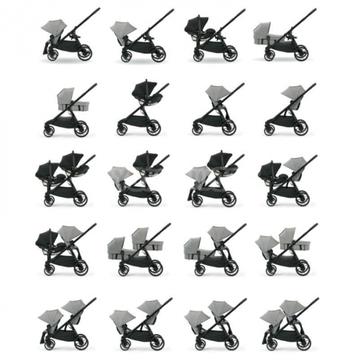 Landou Baby Jogger City Select Lux Slate-Resigilat [2]