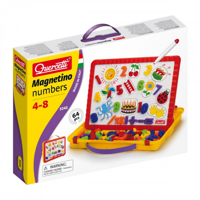 Set cifre magnetice Quercetti Magnetino Numbers Jucarii educative
