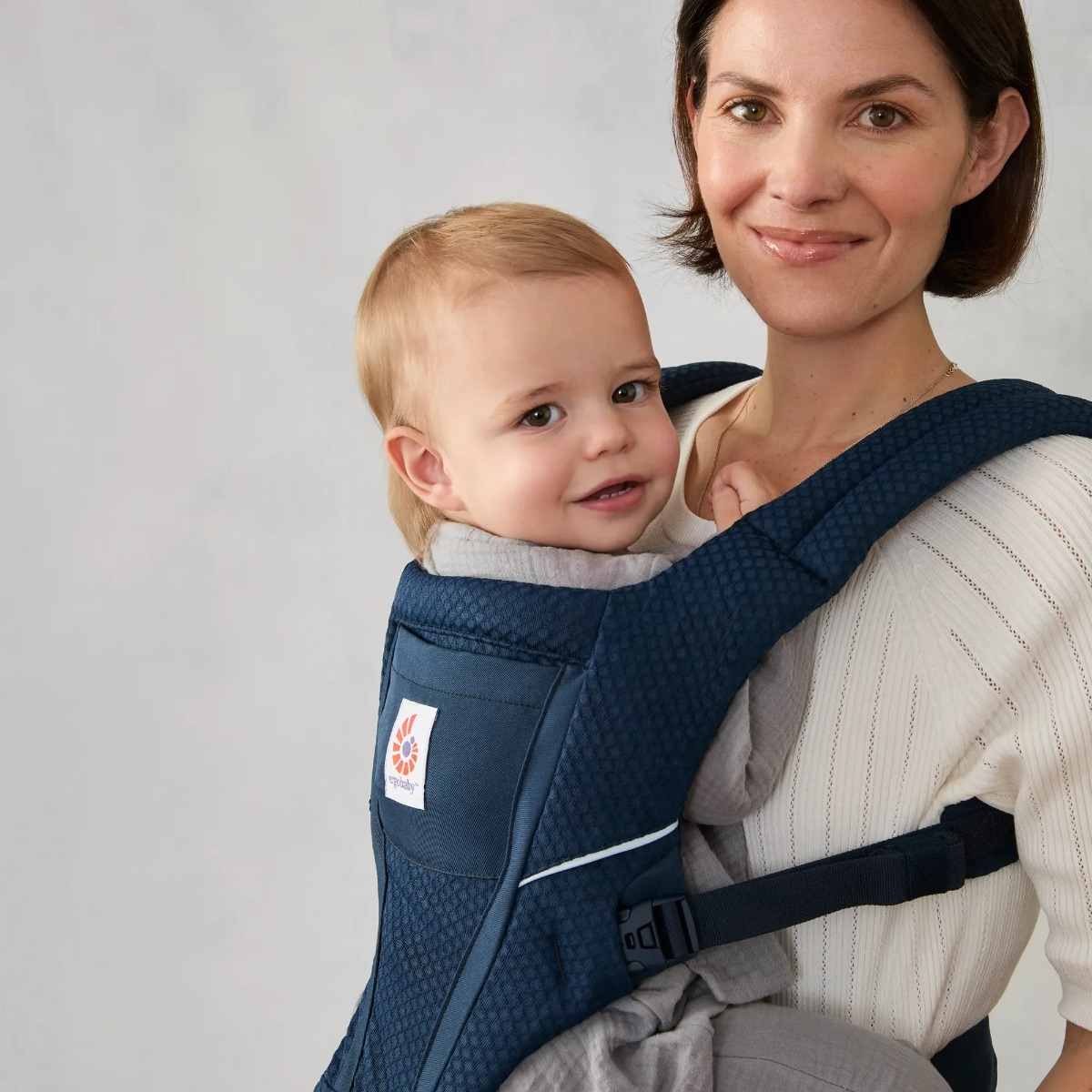 Marsupiu cu scaunel Ergobaby Alta Hip Seat Midnight Blue [3]