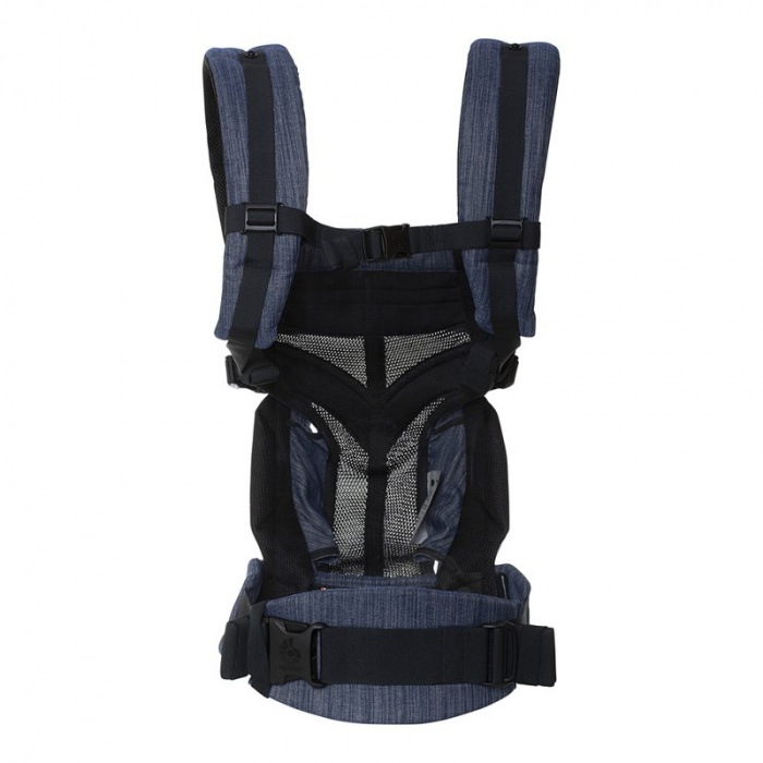 Marsupiu Ergobaby Omni 360 Cool Air Mesh Indigo Weave [3]