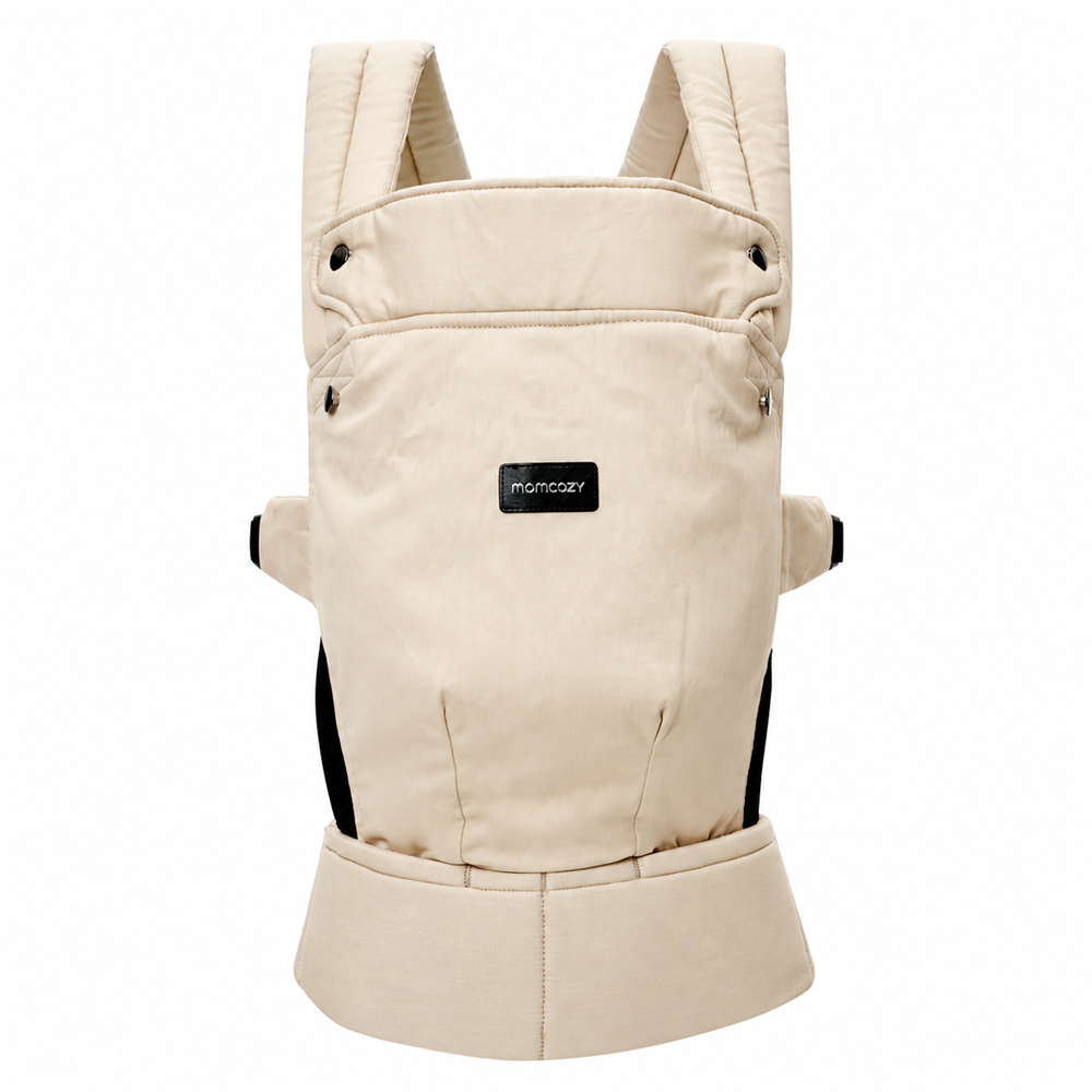 Marsupiu ergonomic Momcozy PureHug 3 in 1 bumbac Kaki [9]