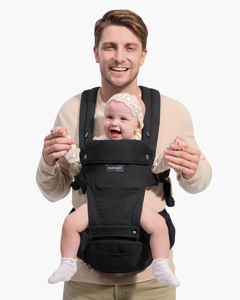 Marsupiu Momcozy cu sezut Black [2]