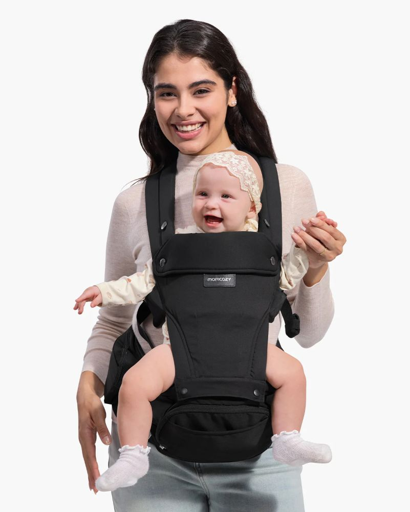 Marsupiu Momcozy cu sezut Black [3]