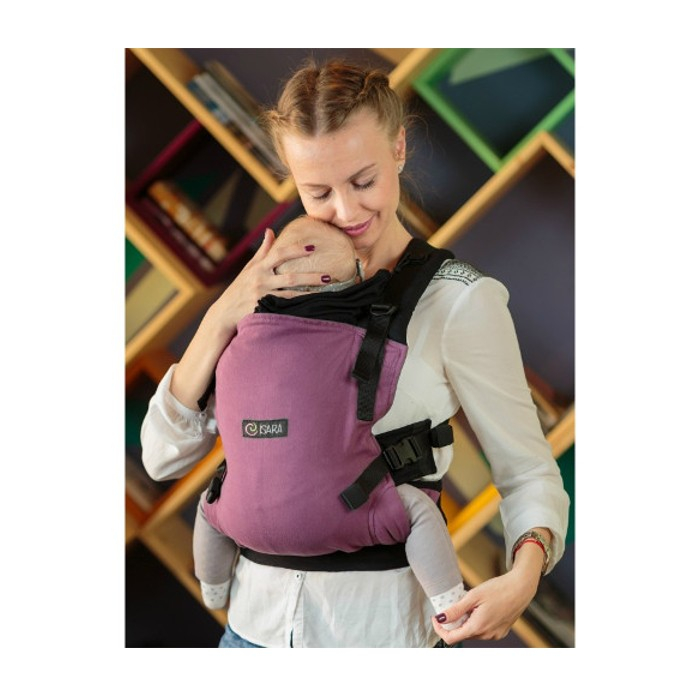 Marsupiu standard half wrap conversion Isara Burgundivine [2]