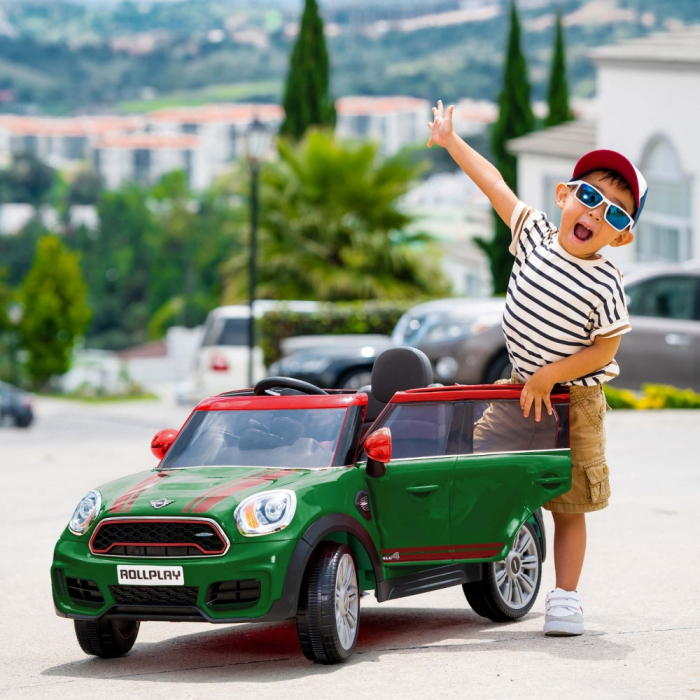 Masina electrica copii Rollplay Mini Countryman, 12V, cu telecomanda [10]
