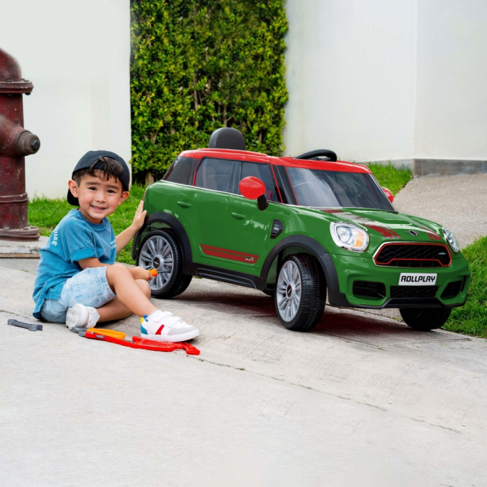 Masina electrica copii Rollplay Mini Countryman, 12V, cu telecomanda [12]