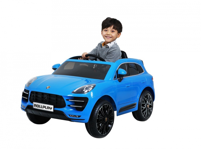 Masina electrica copii Rollplay Porche Macan Turbo, 12V, cu telecomanda [4]