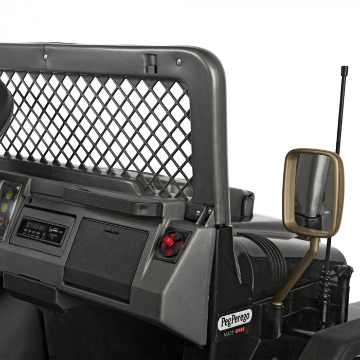 Masina Peg Perego Gaucho XP, 24V, 3 ani +, Negru/Maro [3]