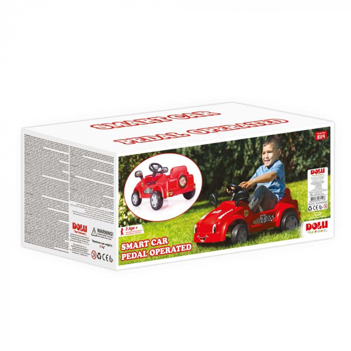 Masina Smart cu pedale rosie [3]