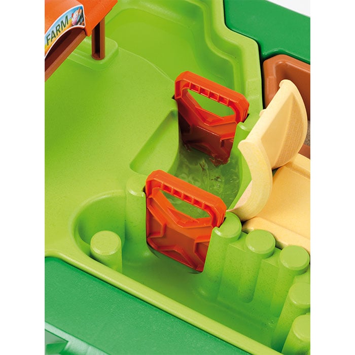 Masuta de joaca cu apa si nisip 2in1 Klein Ferma John Deere [11]