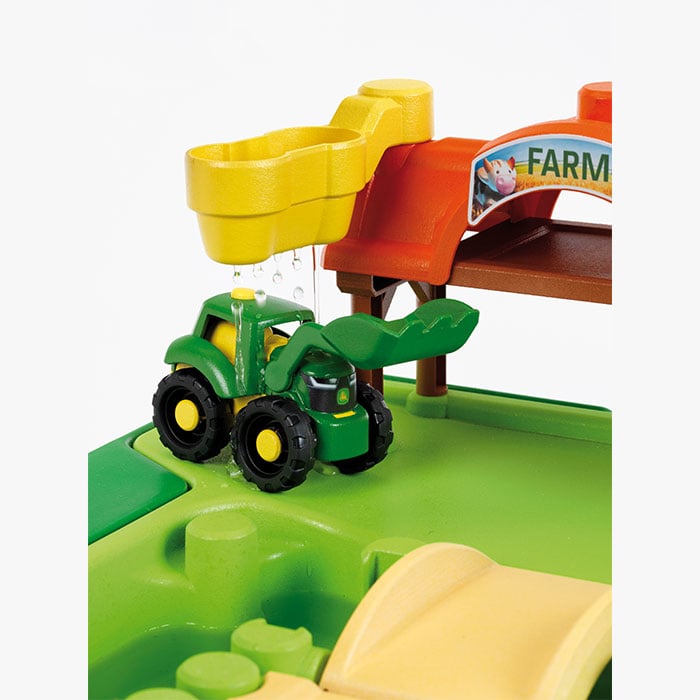 Masuta de joaca cu apa si nisip 2in1 Klein Ferma John Deere [8]