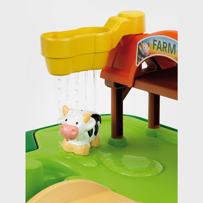 Masuta de joaca cu apa si nisip 2in1 Klein Ferma John Deere [7]