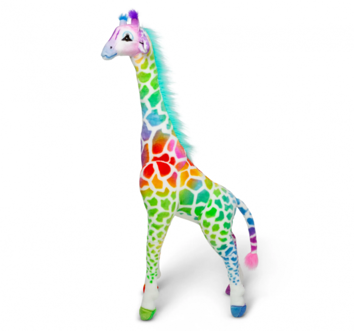 Melissa&Doug - Girafa gigant din plus Rainbow [2]