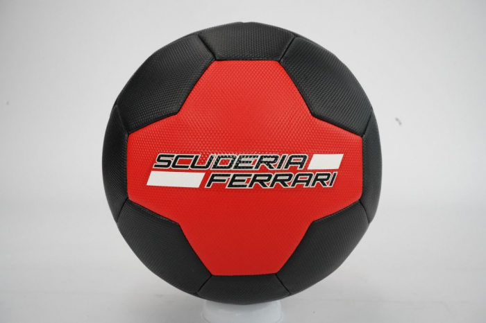 Minge de fotbal Mesuca Ferrari marimea 5 Rosu/Negru [3]