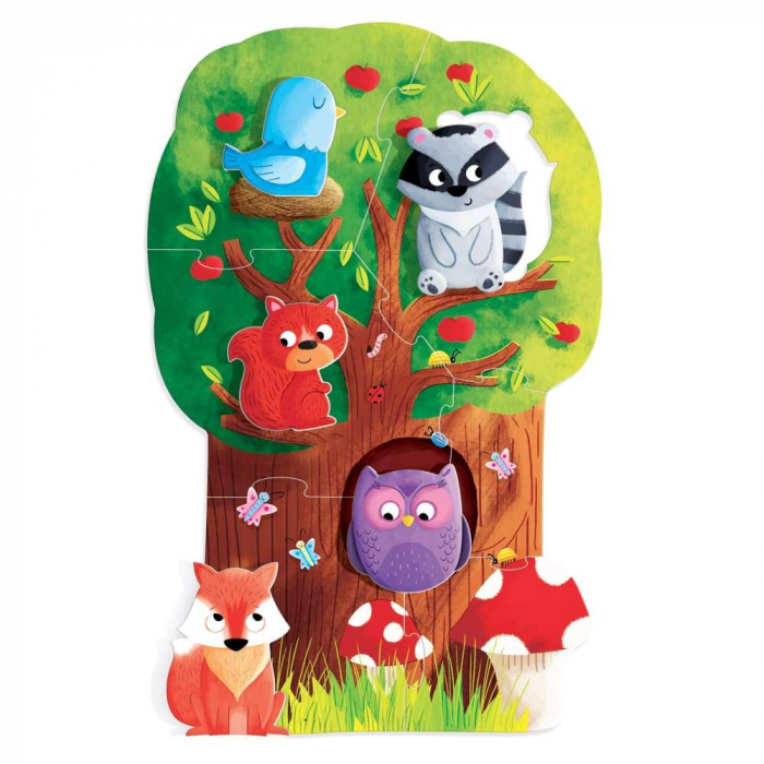 Montessori Primul Meu Puzzle padure Headu [3]