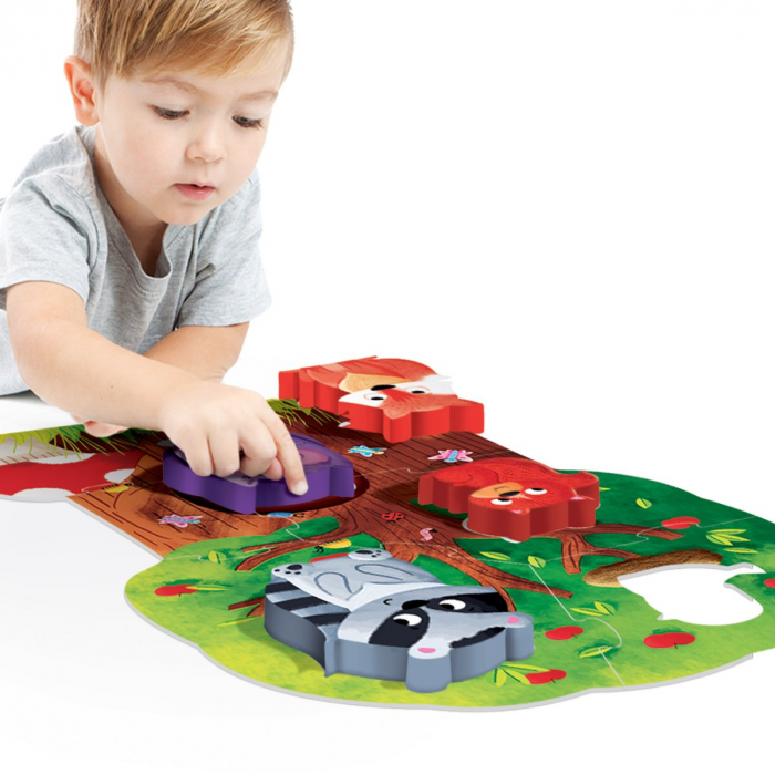 Montessori Primul Meu Puzzle padure Headu [2]