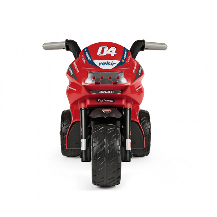 Motocicleta electrica Peg Perego Ducati Mini Evo, 6V, 1 an +, Negru/Rosu [2]