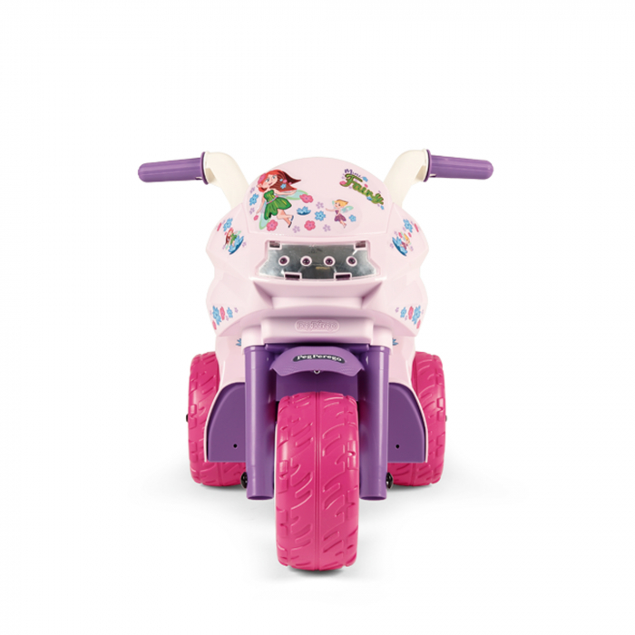 Motocicleta electrica Peg Perego Ducati Mini Fairy, 6V, 1 an +,  Roz/Mov [2]