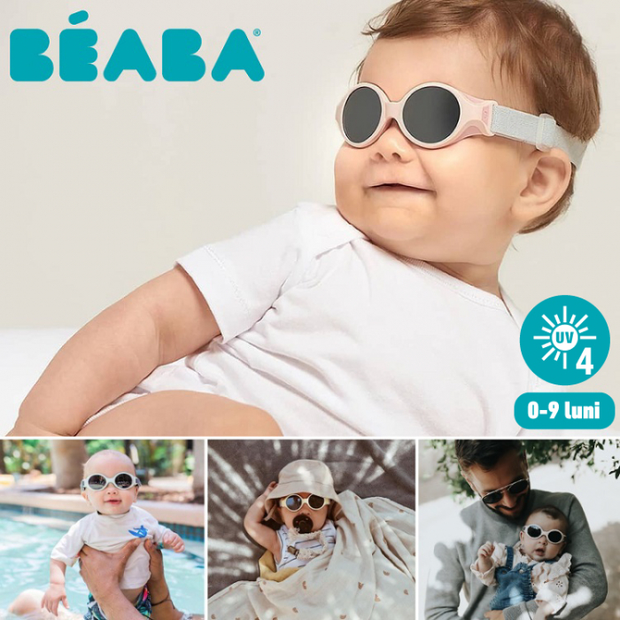 Ochelari de soare Beaba 0-9 luni Chalk Pink [5]