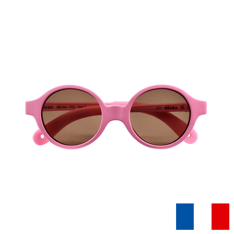 Ochelari de soare Beaba 9-24 luni Joy Neon Pink