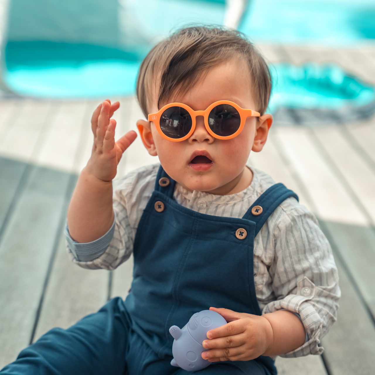 Ochelari de soare pentru bebelusi si copii mici bblüv Sölar Mini 2.0 Dusk [5]