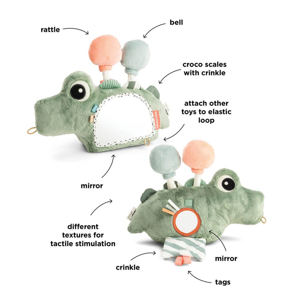 Oglinda cu activitati Done by Deer Croco Green [3]