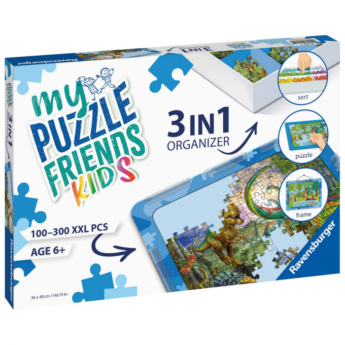 Organizator Albastru 3 In 1 Pentru Puzzle [2]