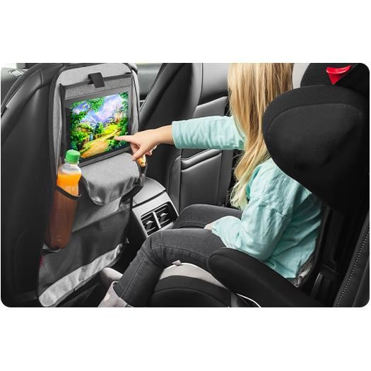 Organizator auto multimedia pentru scaunul din spate Reer TravelKid Entertain [3]