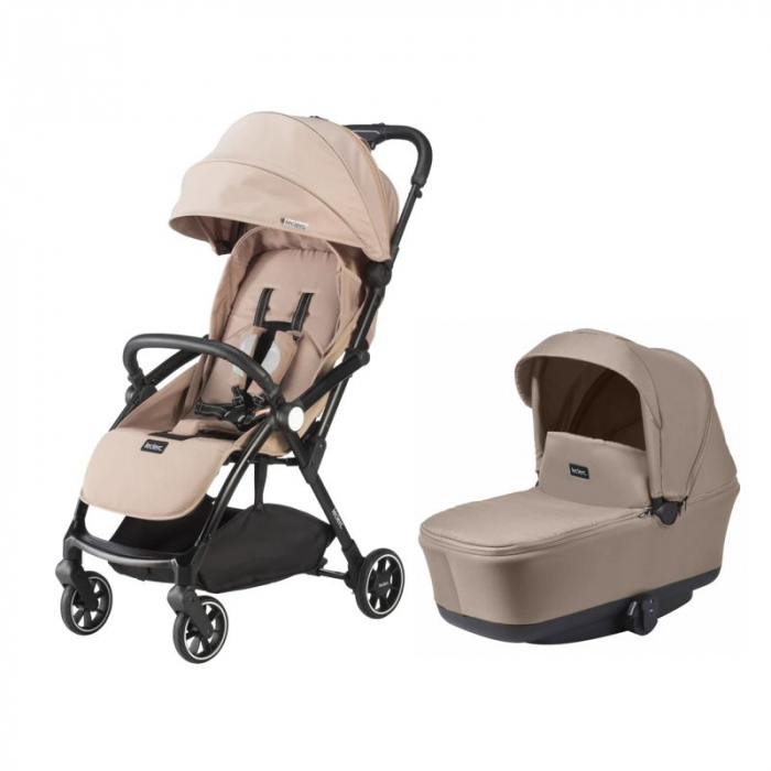 Pachet 2 in 1 Carucior Leclerc Baby Magic Fold Plus Sand