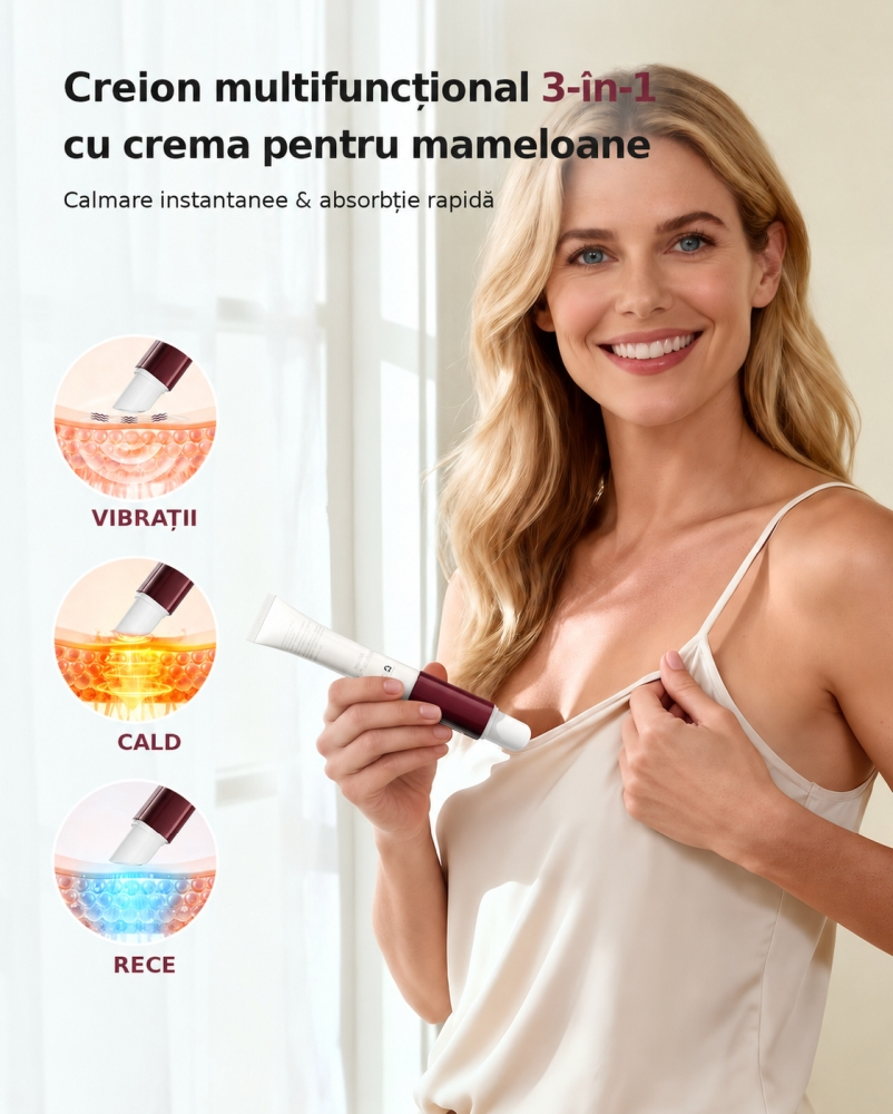 Pachet creion crema mameloane Momcozy ComfortNip efect racoritor cu rezerva [2]