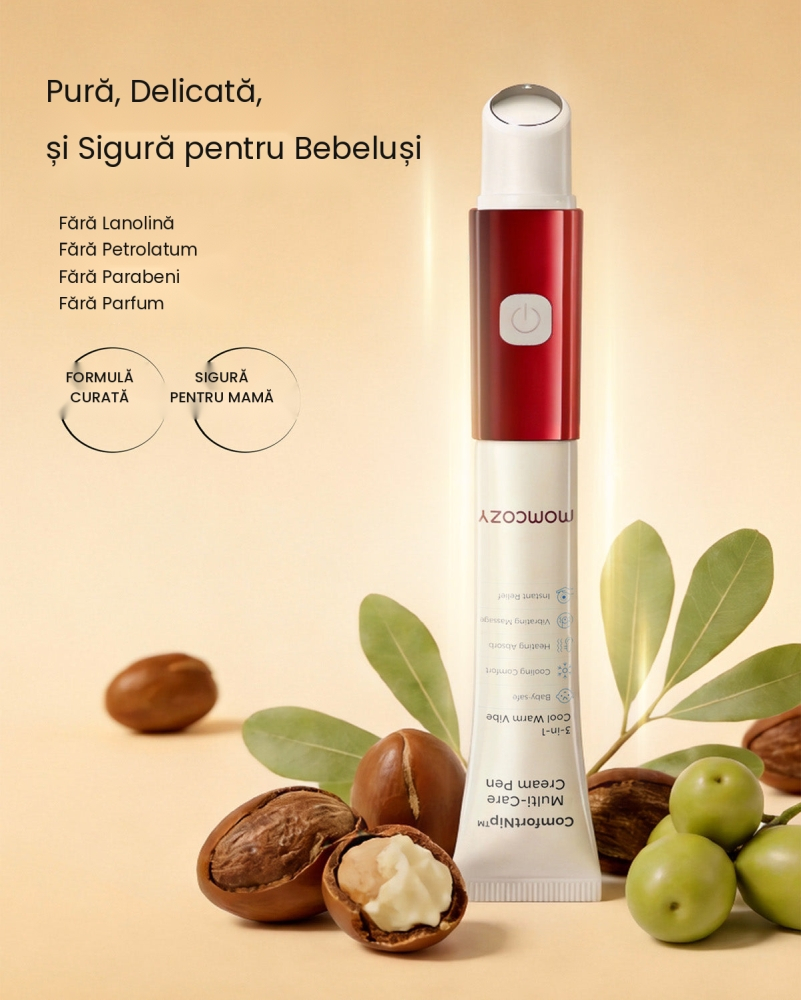 Pachet creion crema mameloane Momcozy ComfortNip efect racoritor cu rezerva [11]