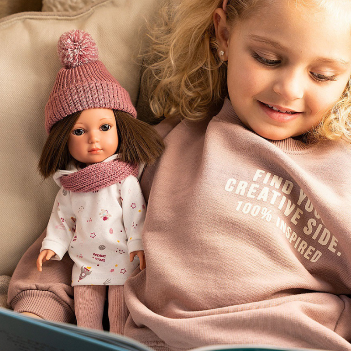 Papusa Arias Carlota Elegance 36 cm White/Pink [4]