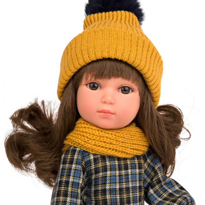 Papusa Arias Carlota Elegance 36 cm Mustard/Navy [2]