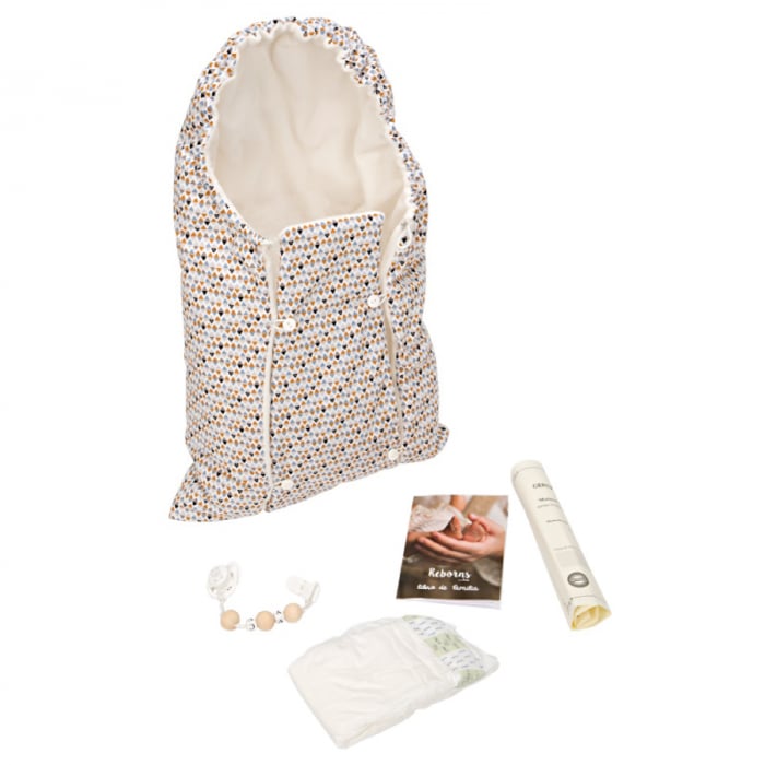 Papusa Reborn bebelus realist Arias Daniel 45 cm Blue [6]