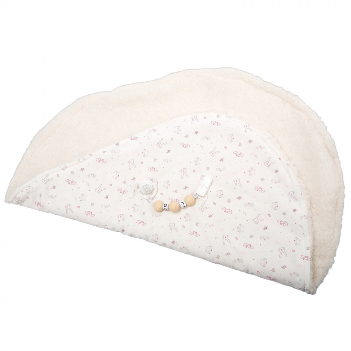 Papusa Reborn bebelus realist care respira, Arias Ona 45 cm White/Pink [4]