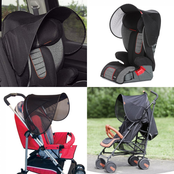 Parasolar universal Diono pentru carucior si scaun auto [2]