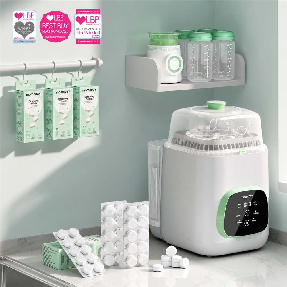 Pastile detartrare Momcozy pentru sterilizatoare si biberoane 30 buc [7]