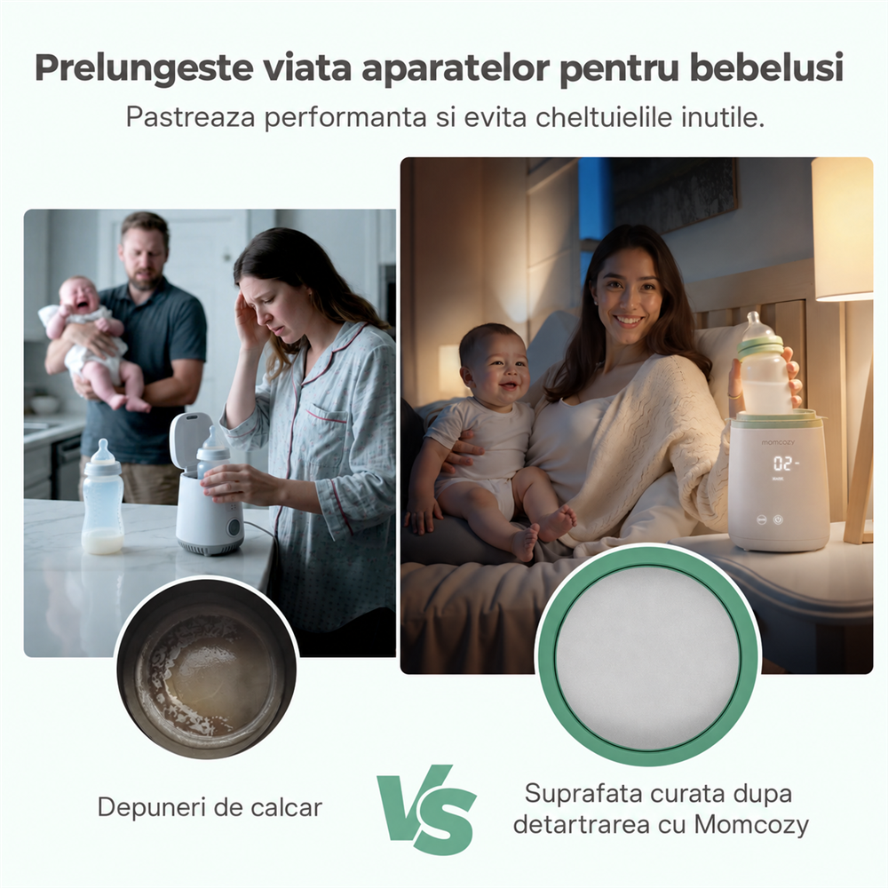 Pastile detartrare Momcozy pentru sterilizatoare si biberoane 30 buc [4]