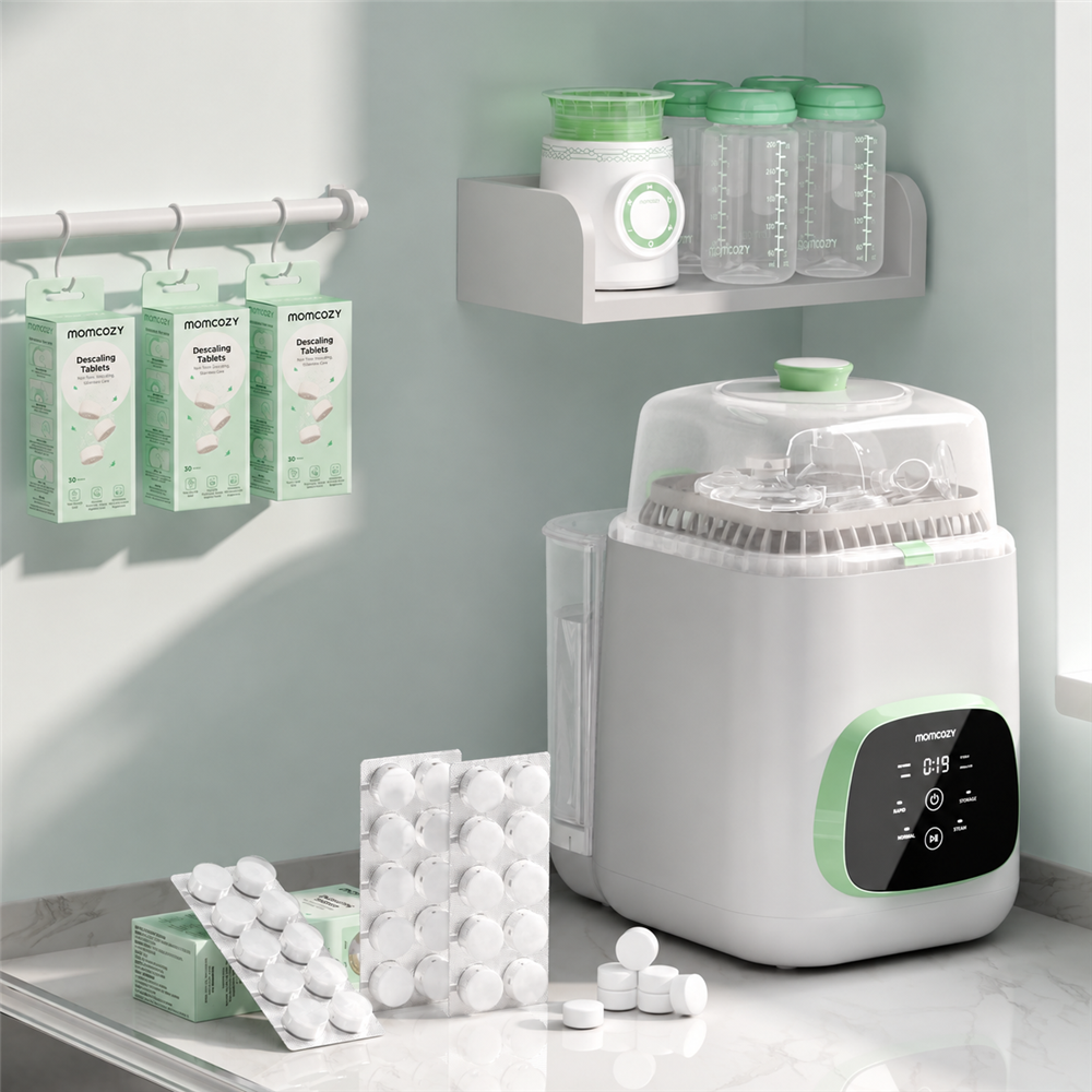 Pastile detartrare Momcozy pentru sterilizatoare si biberoane 30 buc [8]