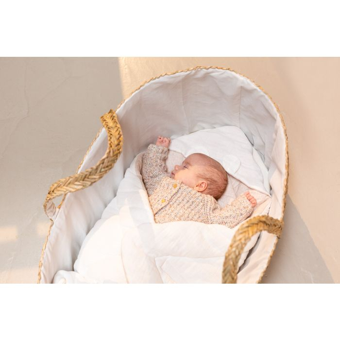 Paturica de infasat Childhome 75x75 cm, Jerse/Muselina Teddy [7]